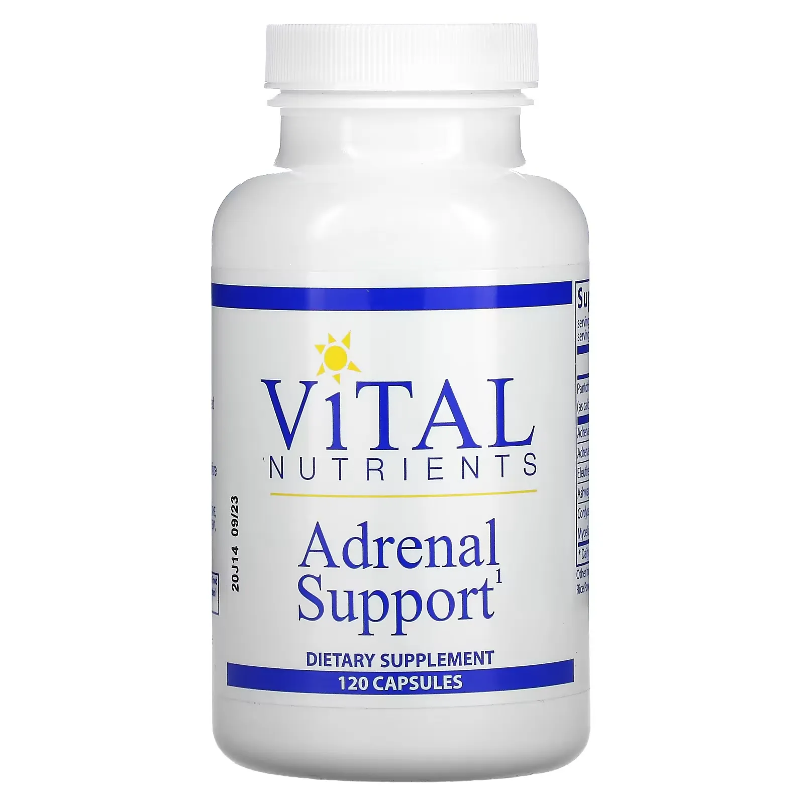 Adrenal Support, 120 Capsules