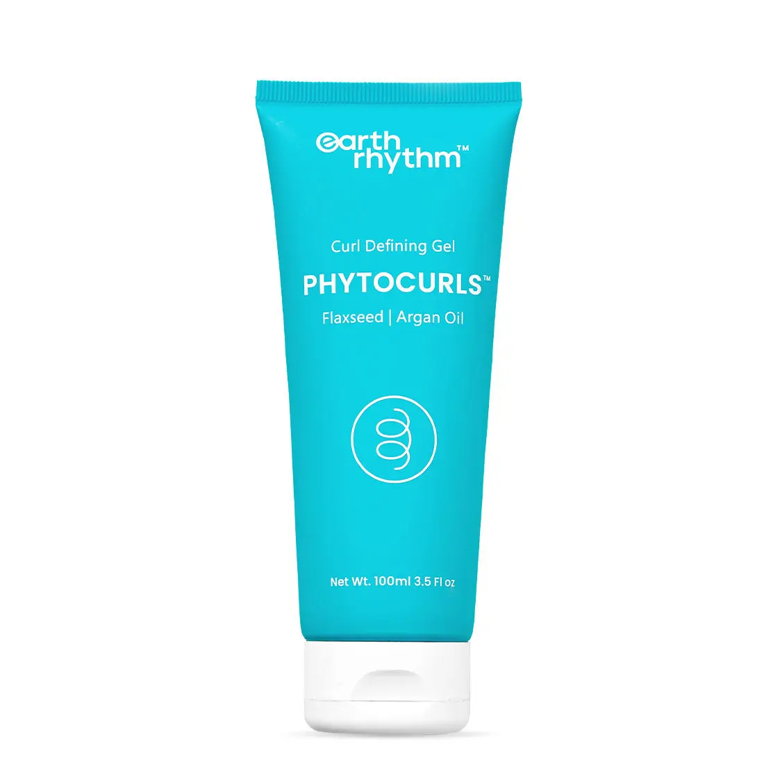 Earth Rhythm Phytocurls - Curl Defining Gel | Flaxseed | Argan Oil - 100 ML