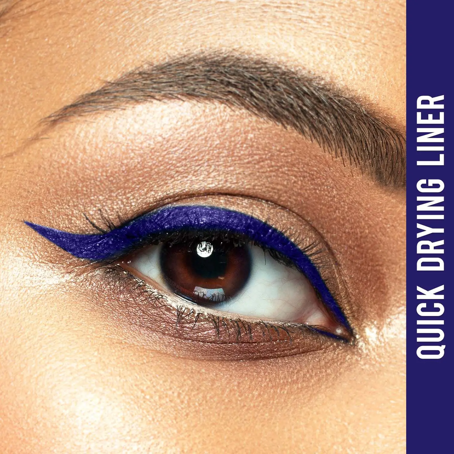 NY Bae Ellis Eyeland - Blue Lagoon (6 ml) | Liquid Eyeliner | Glossy Finish | Waterproof | Lasts upto 8 hours | Vegan