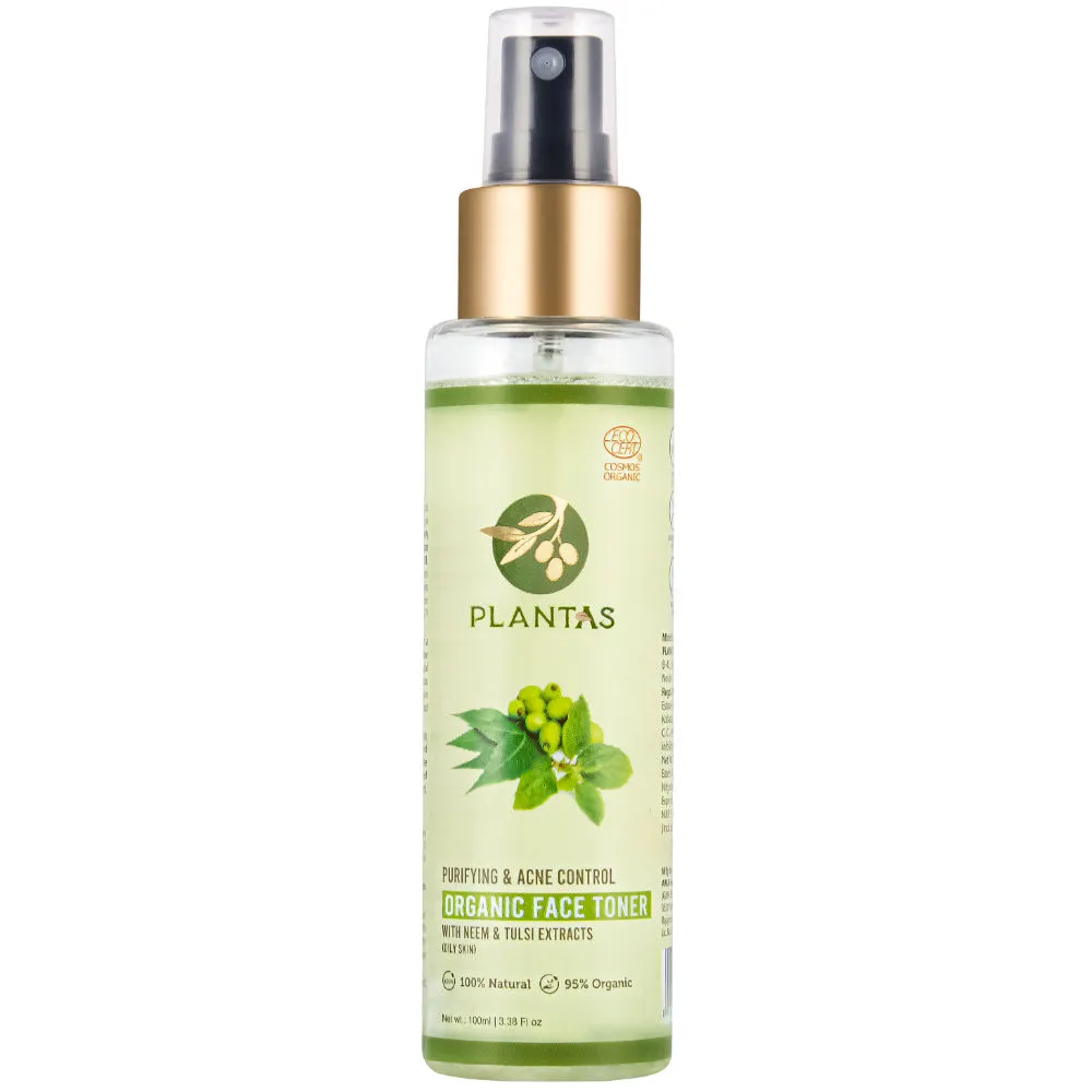 PLANTAS Purifying & Acne Control Organic Face Toner