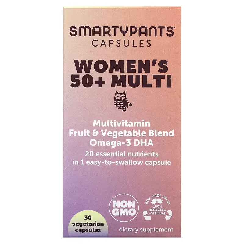 Women's 50+ Multi, 30 Vegetarian Capsules