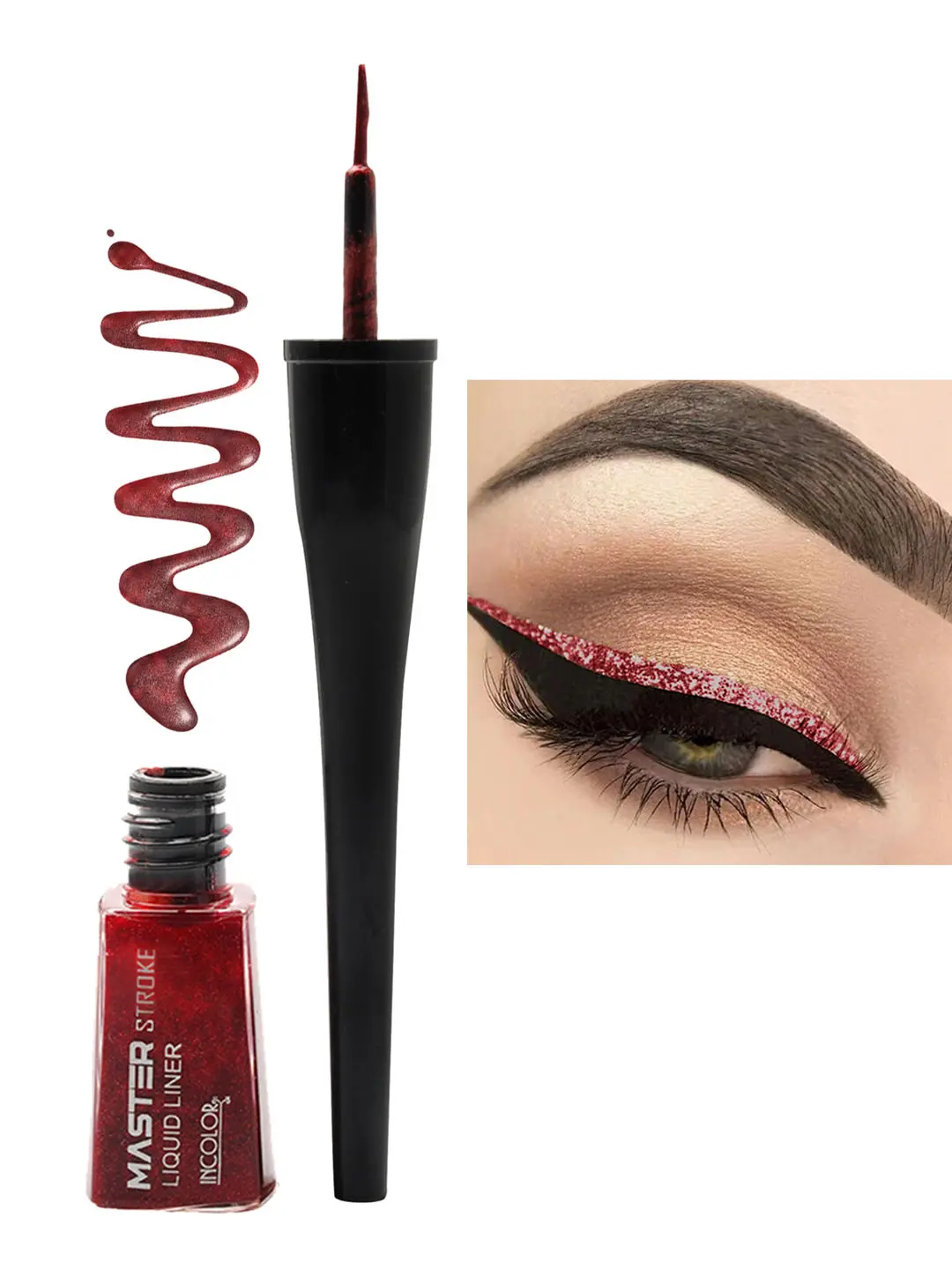 Incolor master Stroke Eyeliner 07 MAROON DUST 6 Ml