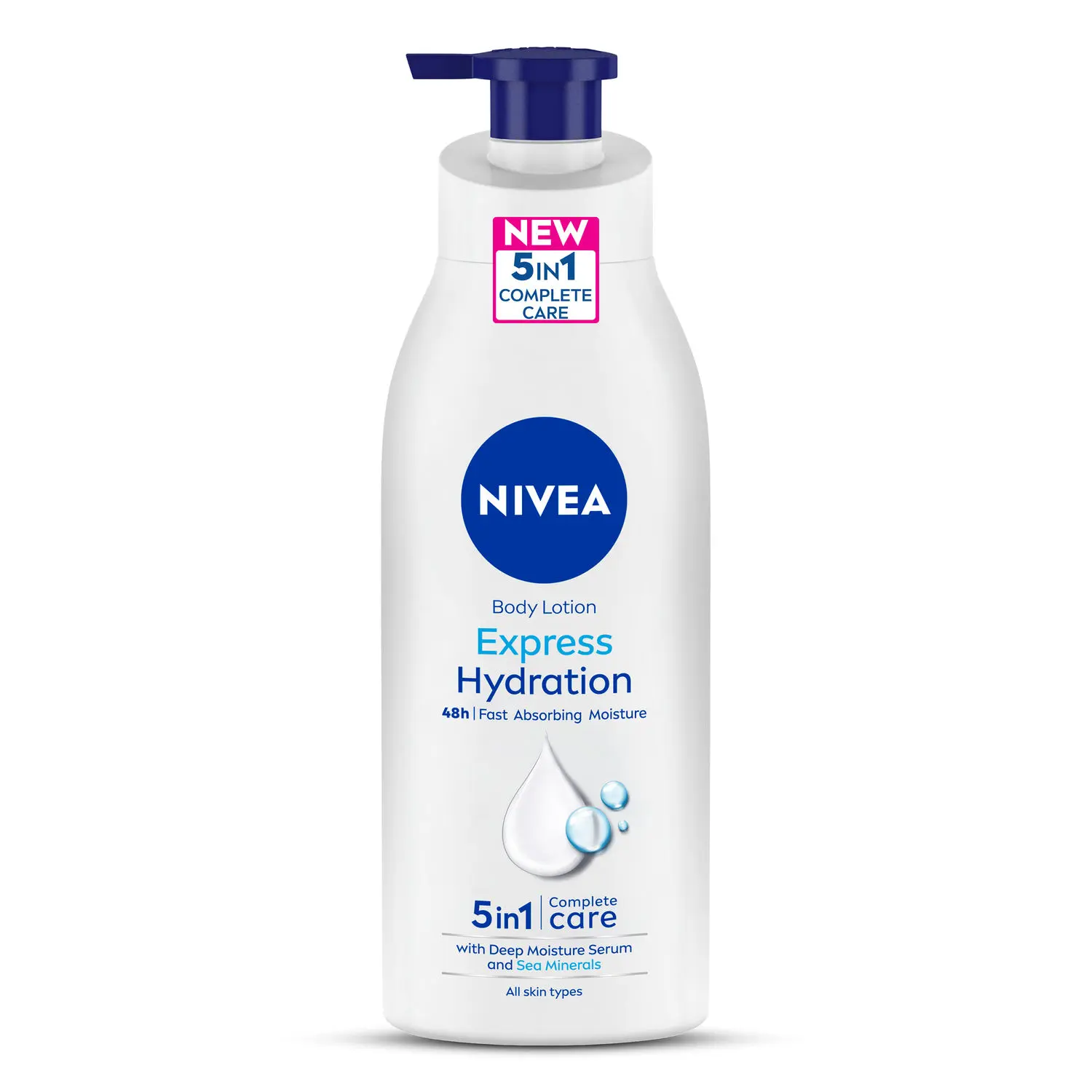 Nivea Body Lotion Express Hydration For All Skin Types (400 ml)