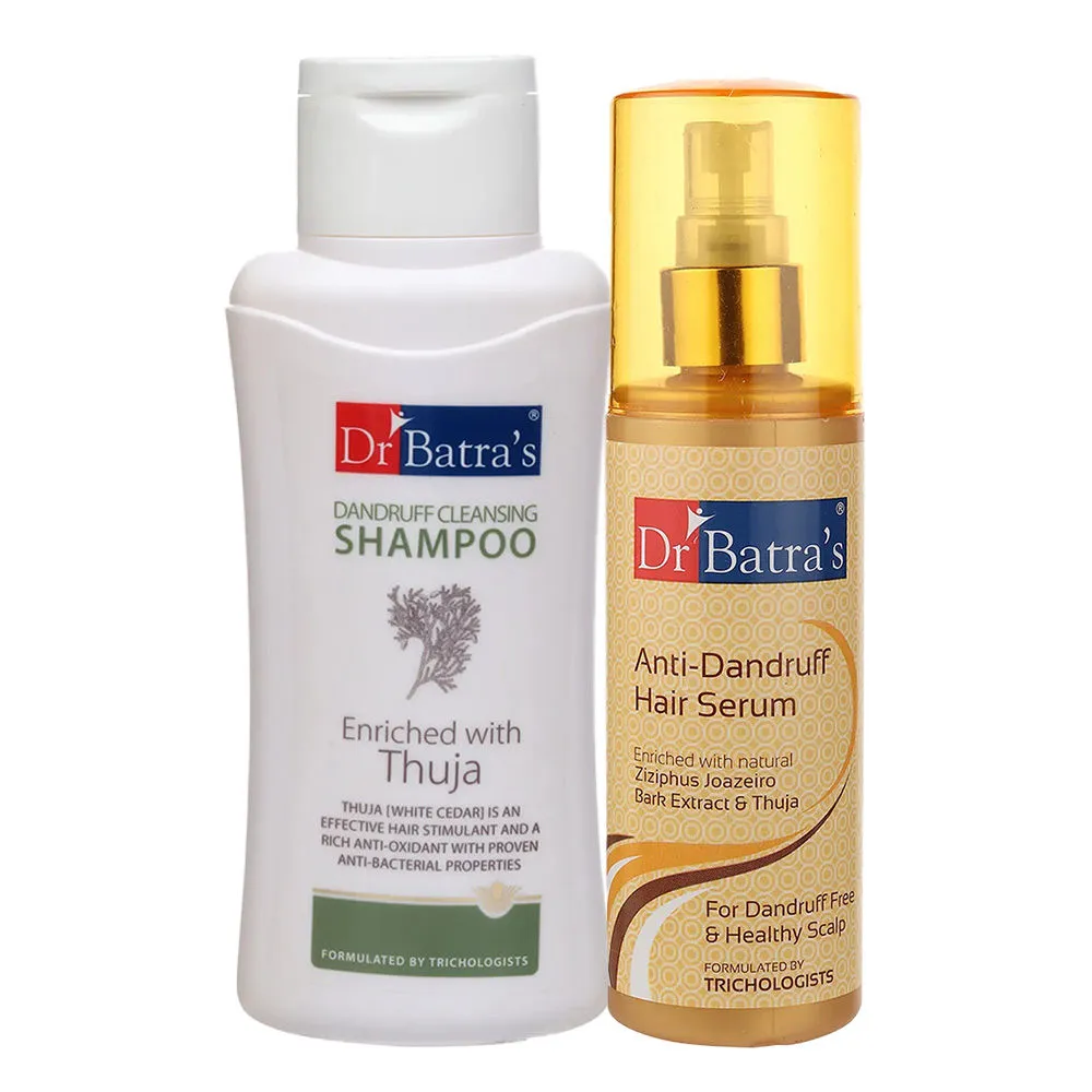 Dr.Batra's Anti-dandruff Hair Serum & Dandruff Cleansing Shampoo