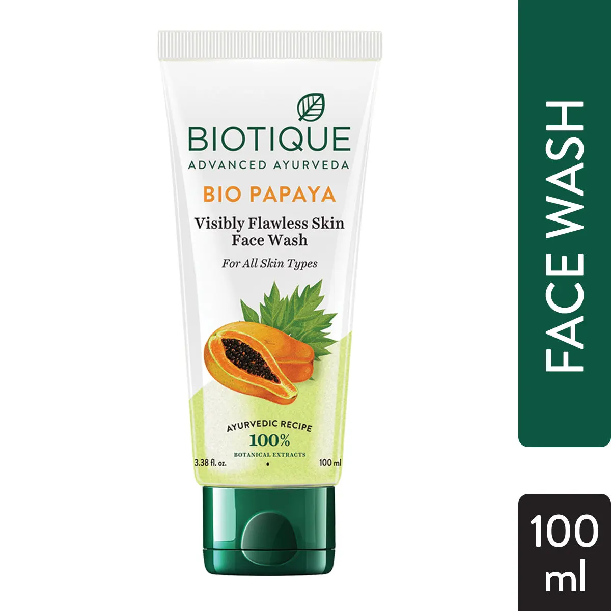 Biotique Bio Papaya Visibly Flawless Skin Face Wash (100 ml)