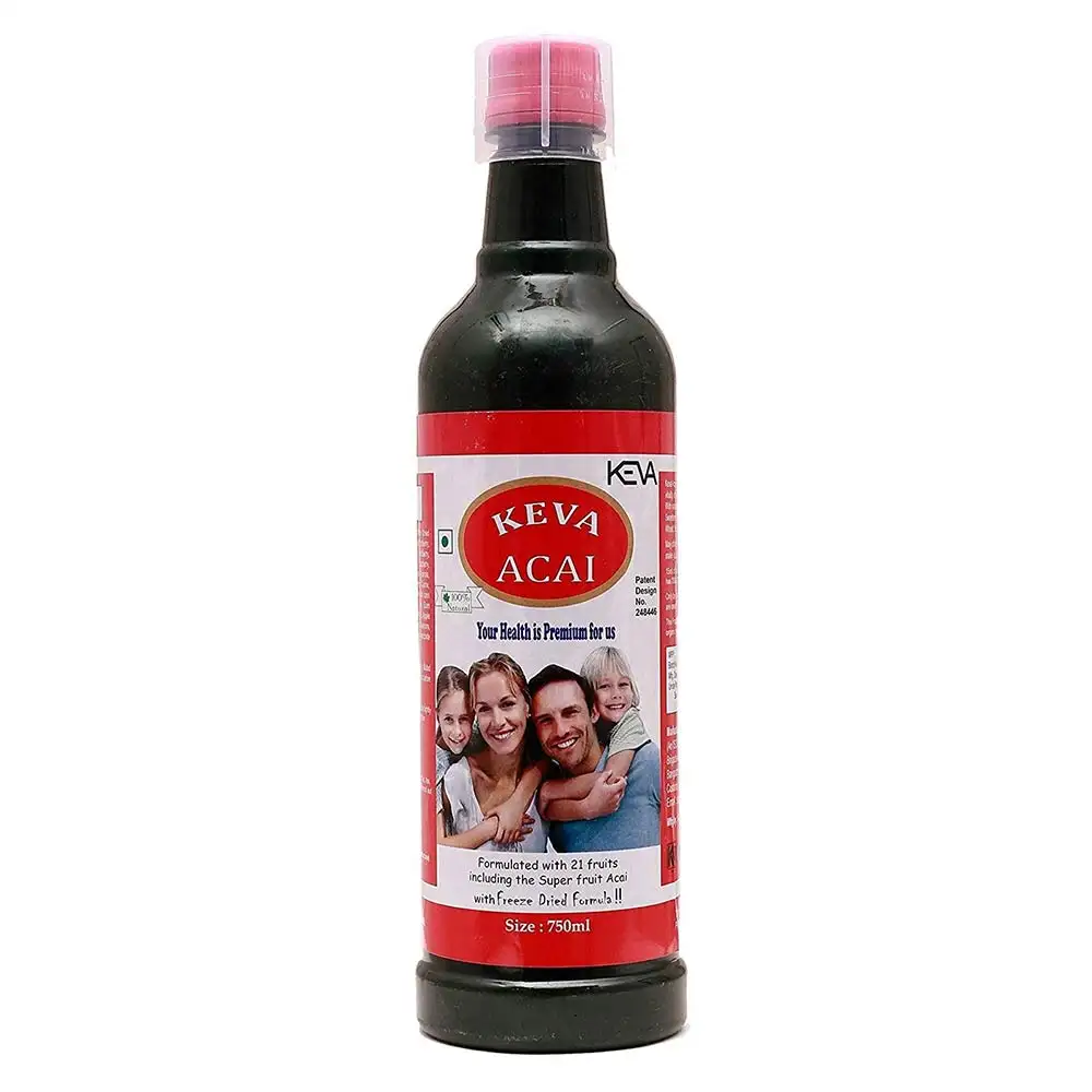 Keva Acai Berry Juice,  Natural  750 ml