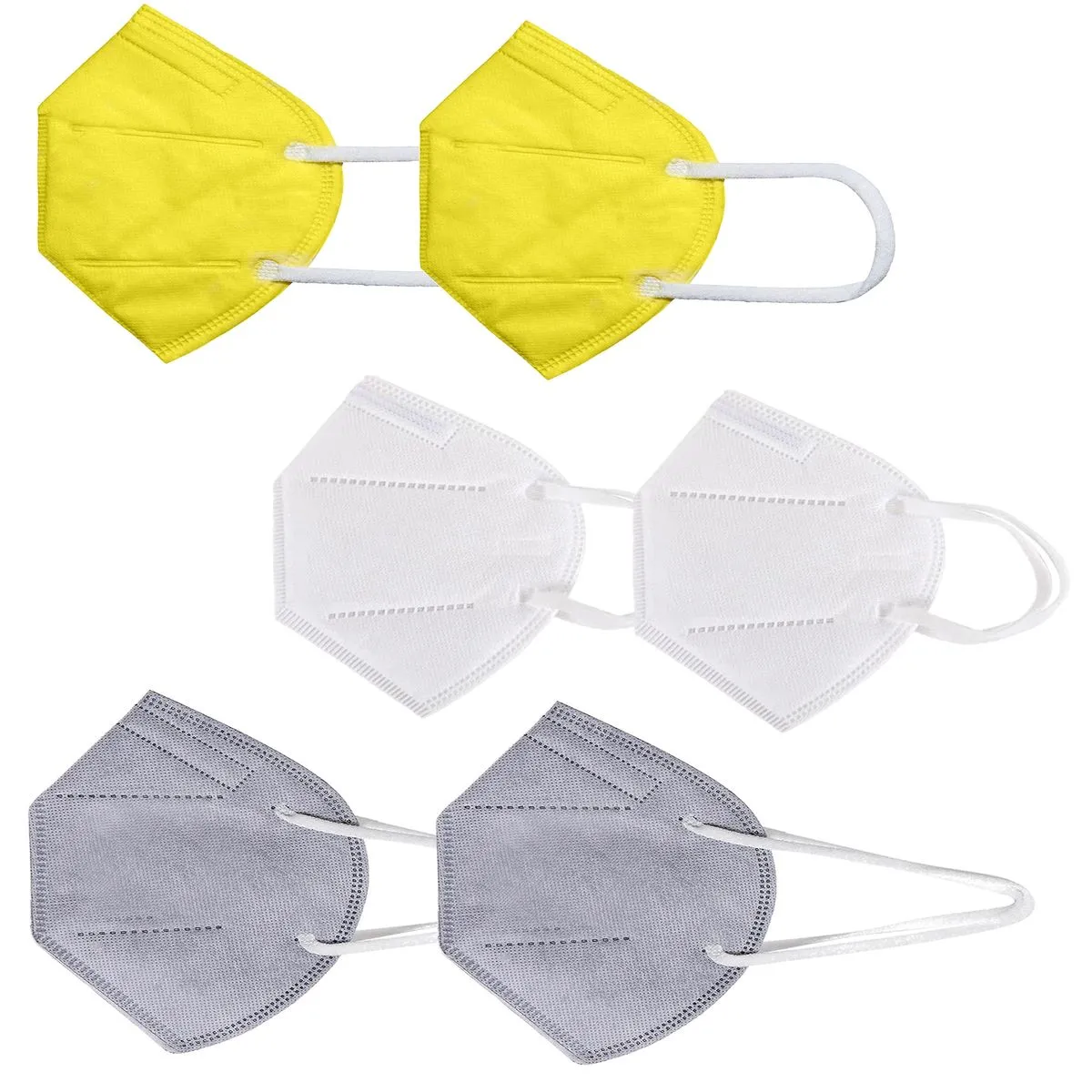 OOMPH Pack of 6 Kn95/N95 Anti-Pollution Reusable 5-Layer Mask