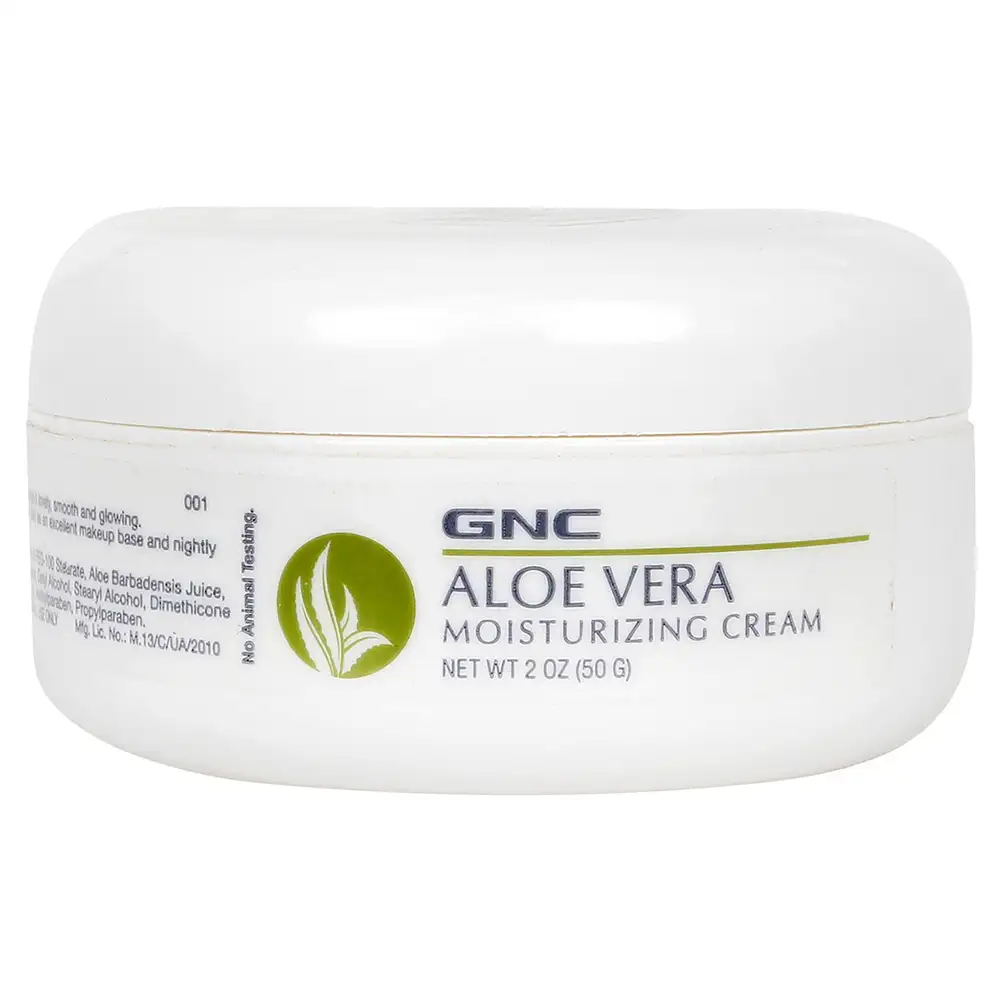 GNC Aloe Vera Moisturizing Cream,  50 g  All Types of Skin