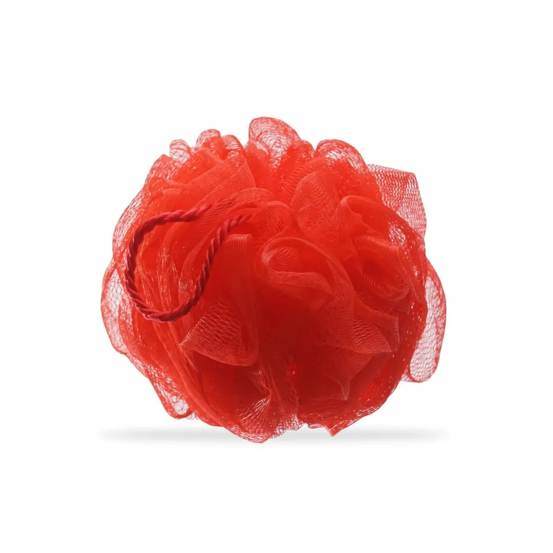 GUBB Luxe Sponge Round Loofah, Bathing Scrubber for Body - Coral