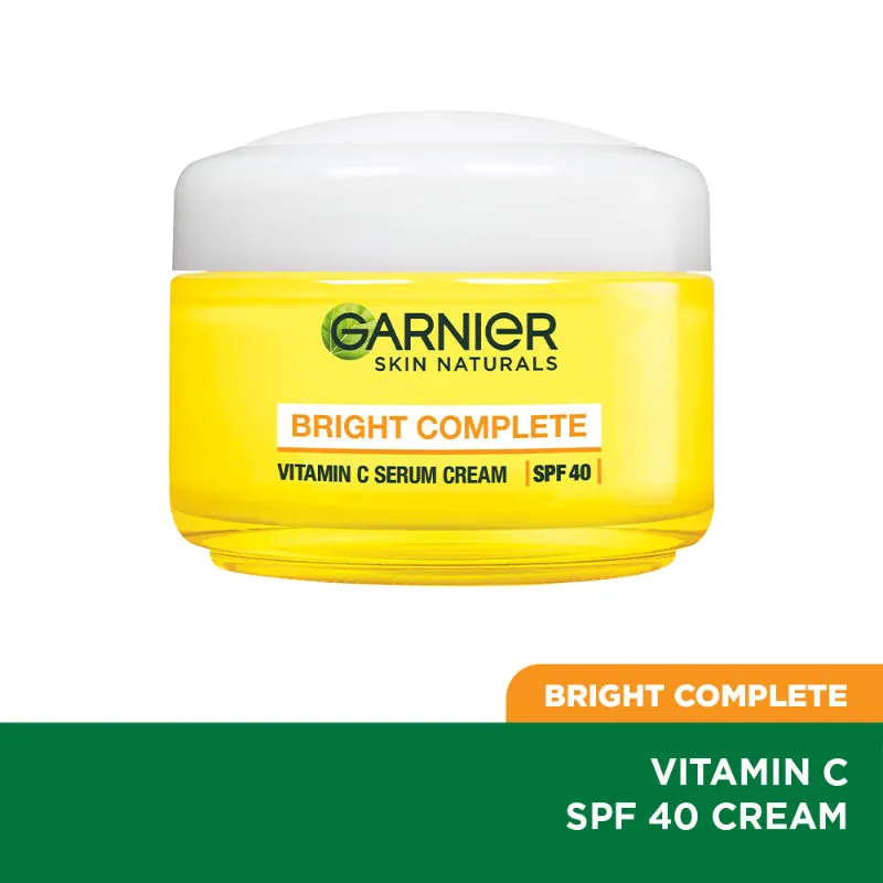 Garnier Bright Complete Vitamin C Spf40/pa+++ Serum Cream