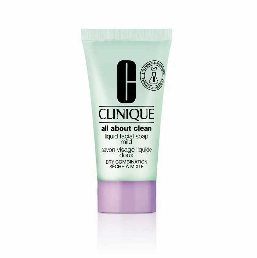 Clinique All About Clean Liquid Facial Soap Mild-Dry Combination (30 ml)