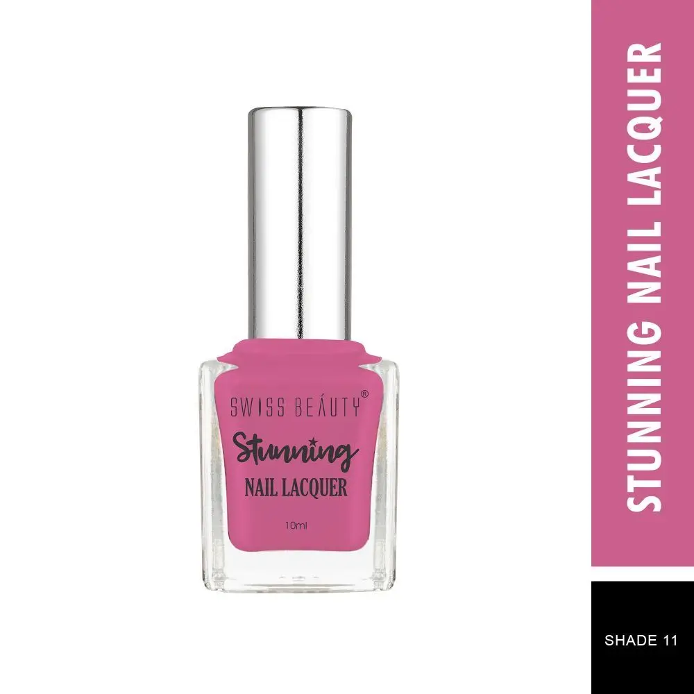 Swiss Beauty Stunning Nail Lacquer 11 Rose Petals (10 ml)