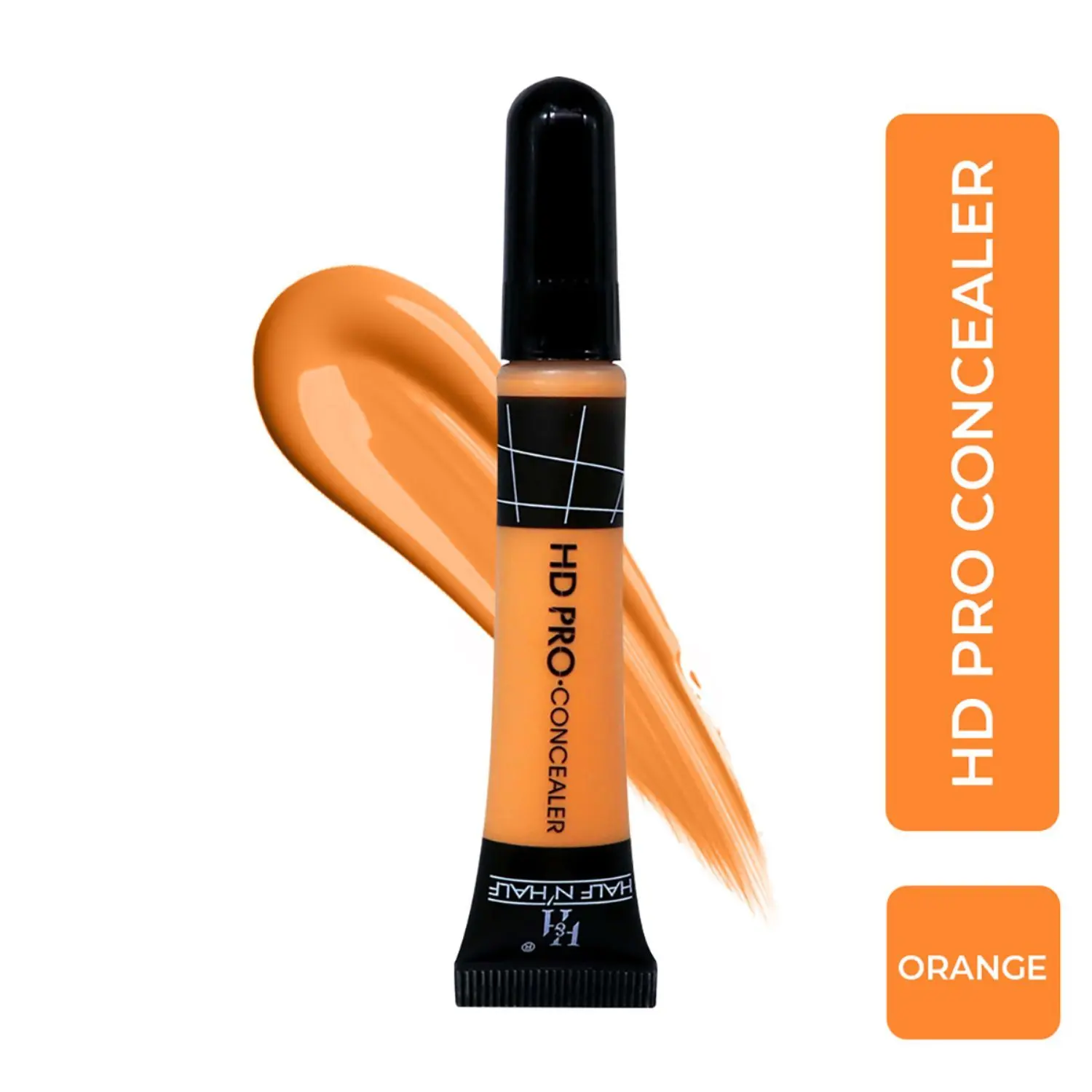 Half N Half HD-Pro Face Makeup Concealer, Orange Corrector (8gm)