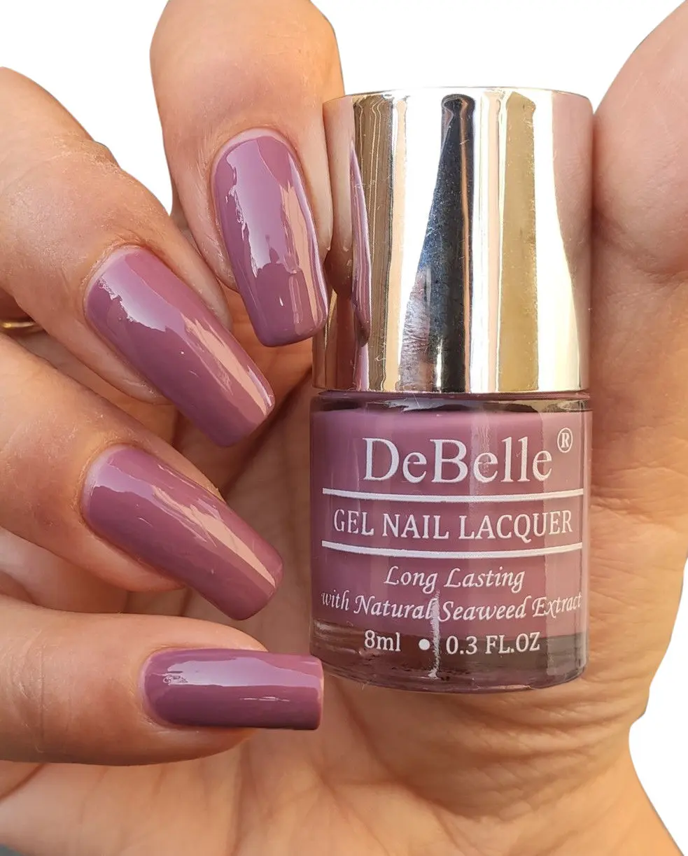 DeBelle Gel Nail Lacquer Creme Laura Aura - Light Majenta (8ml)