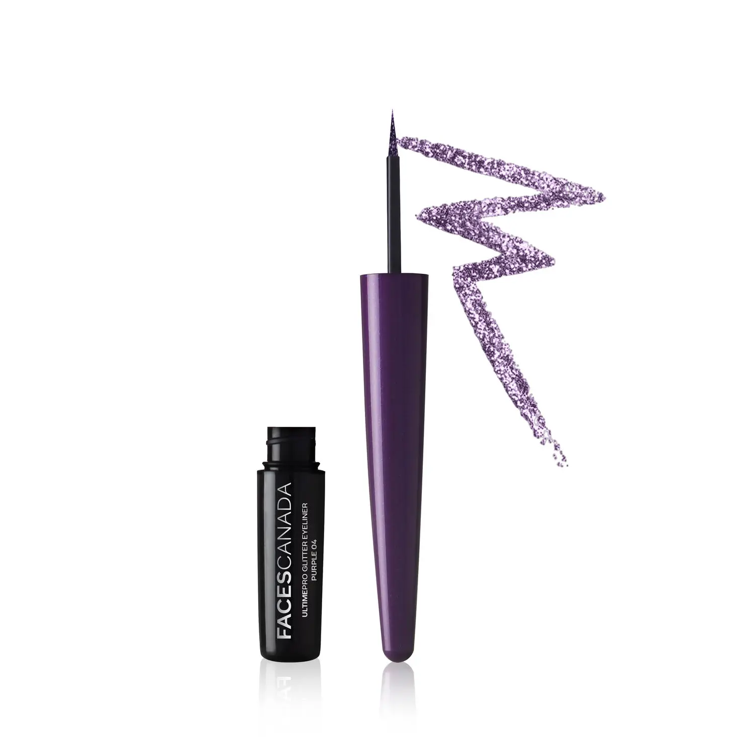 Faces Canada Ultime Pro Glitter Eyeliner Purple 04 (1.7 ml)