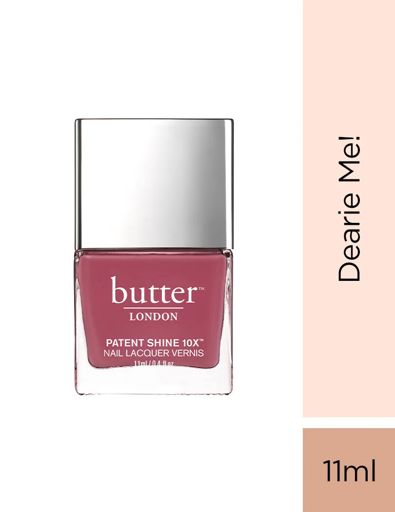 Butter London Patent Shine 10X Nail Lacquer - Dearie