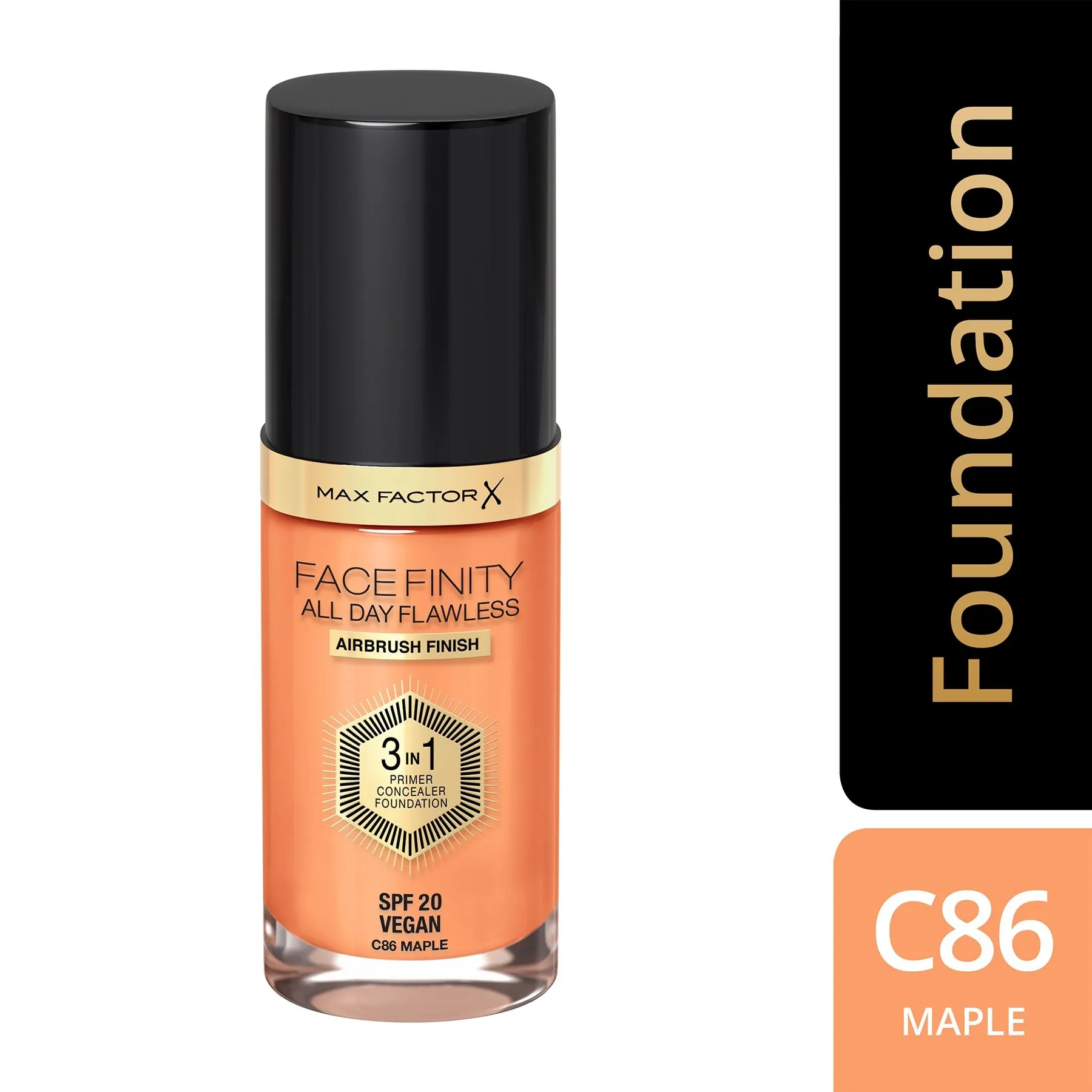 Max Factor Face Finity All Day Flawless 3 In 1 Foundation - Maple