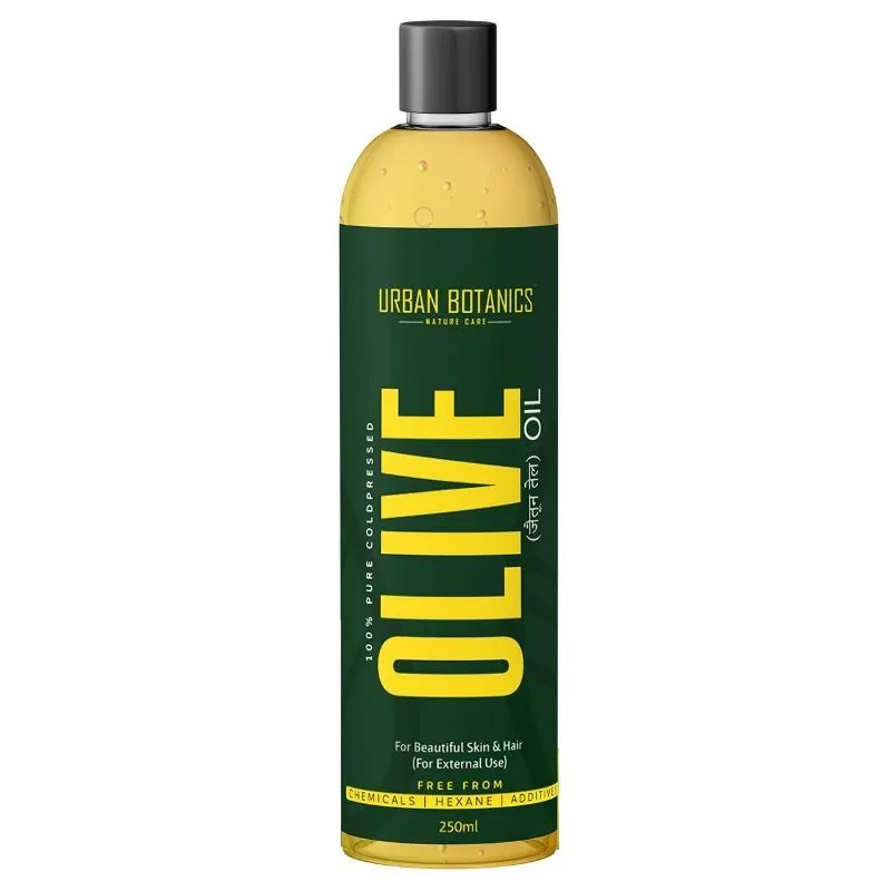 Urban Botanics Cold Pressed Olive Oil For Skin, Hair & Massage