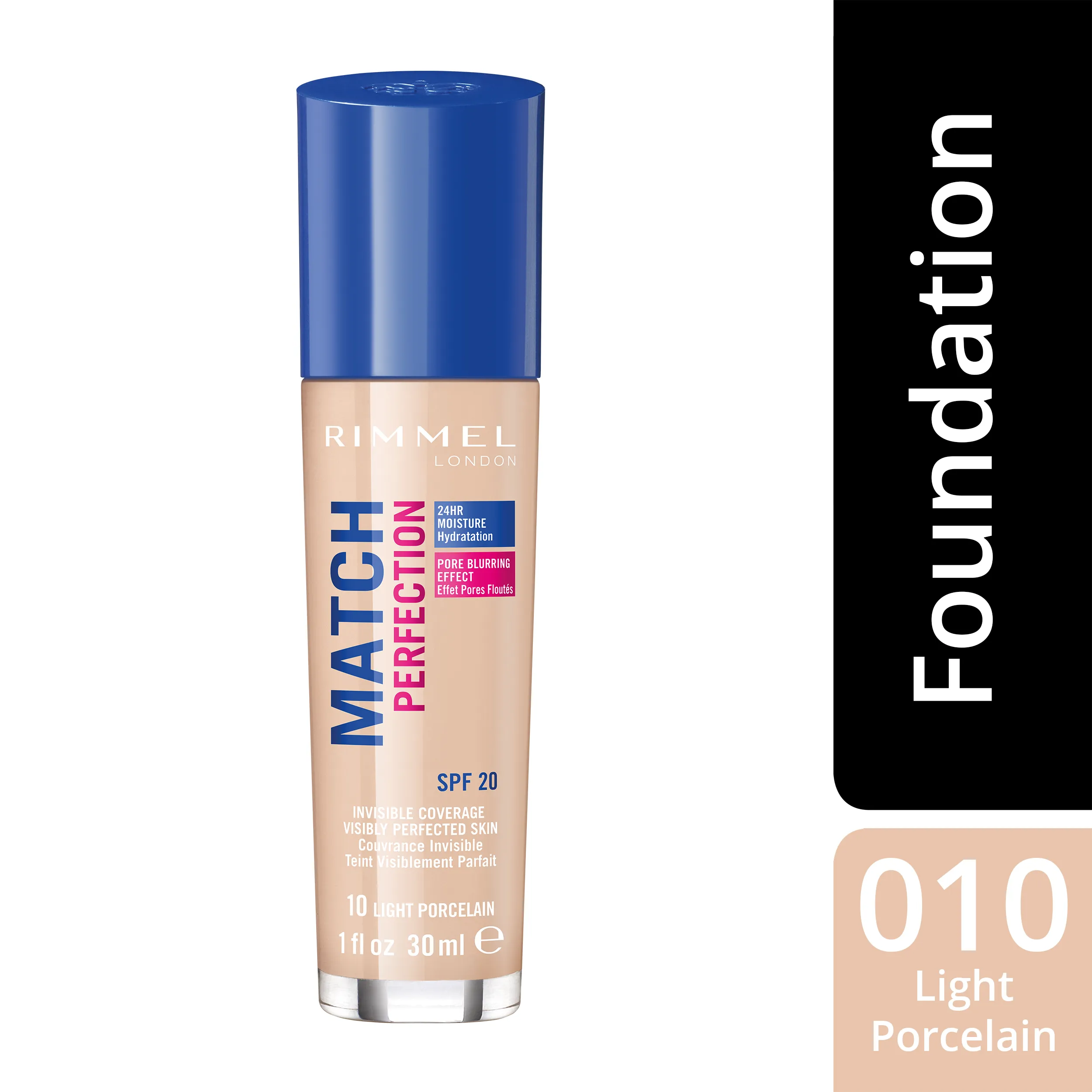 Rimmel London Match Perfection Foundation - Light Porcelain