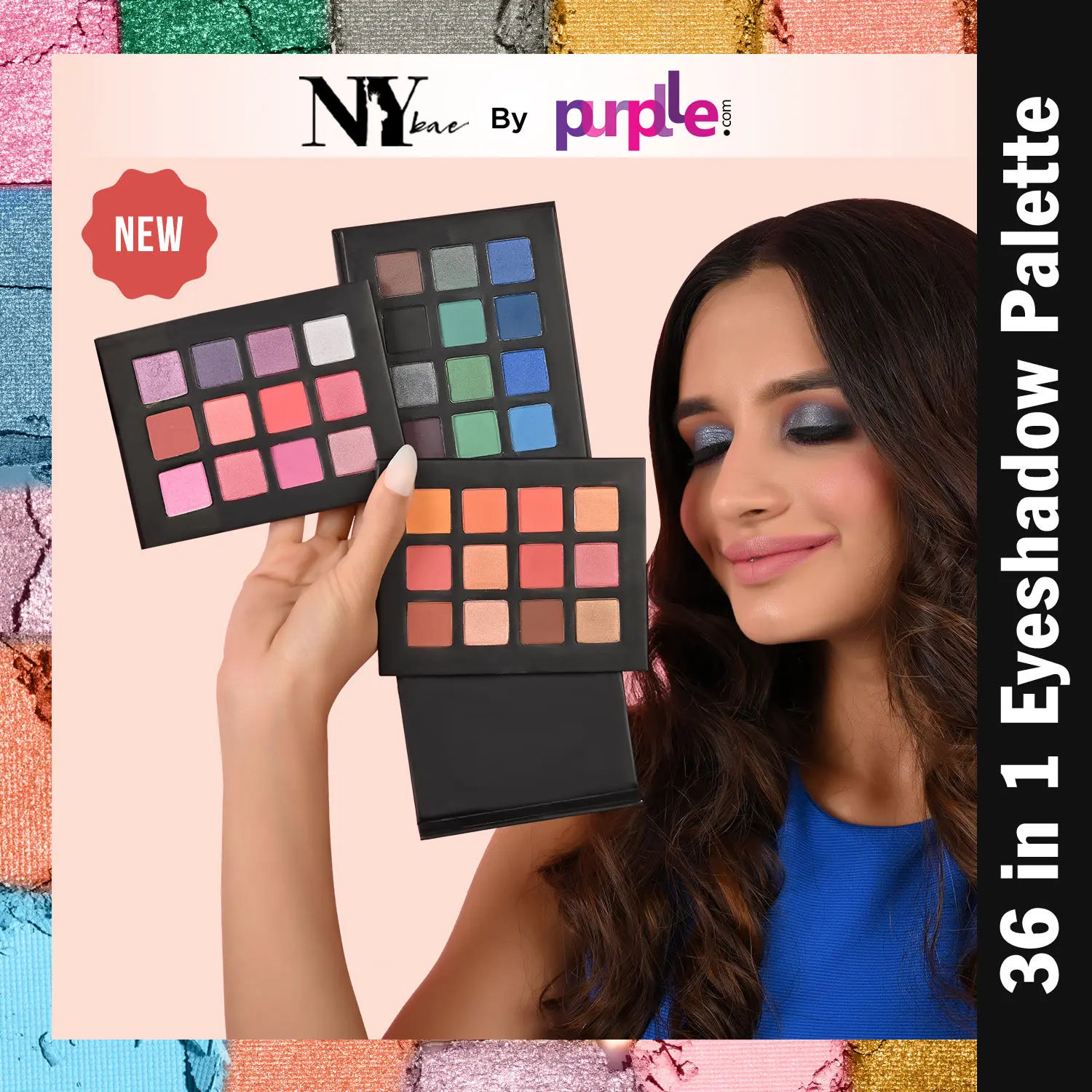 NY Bae Eye Love Eyeshadow Palette - Dark & Stark 02