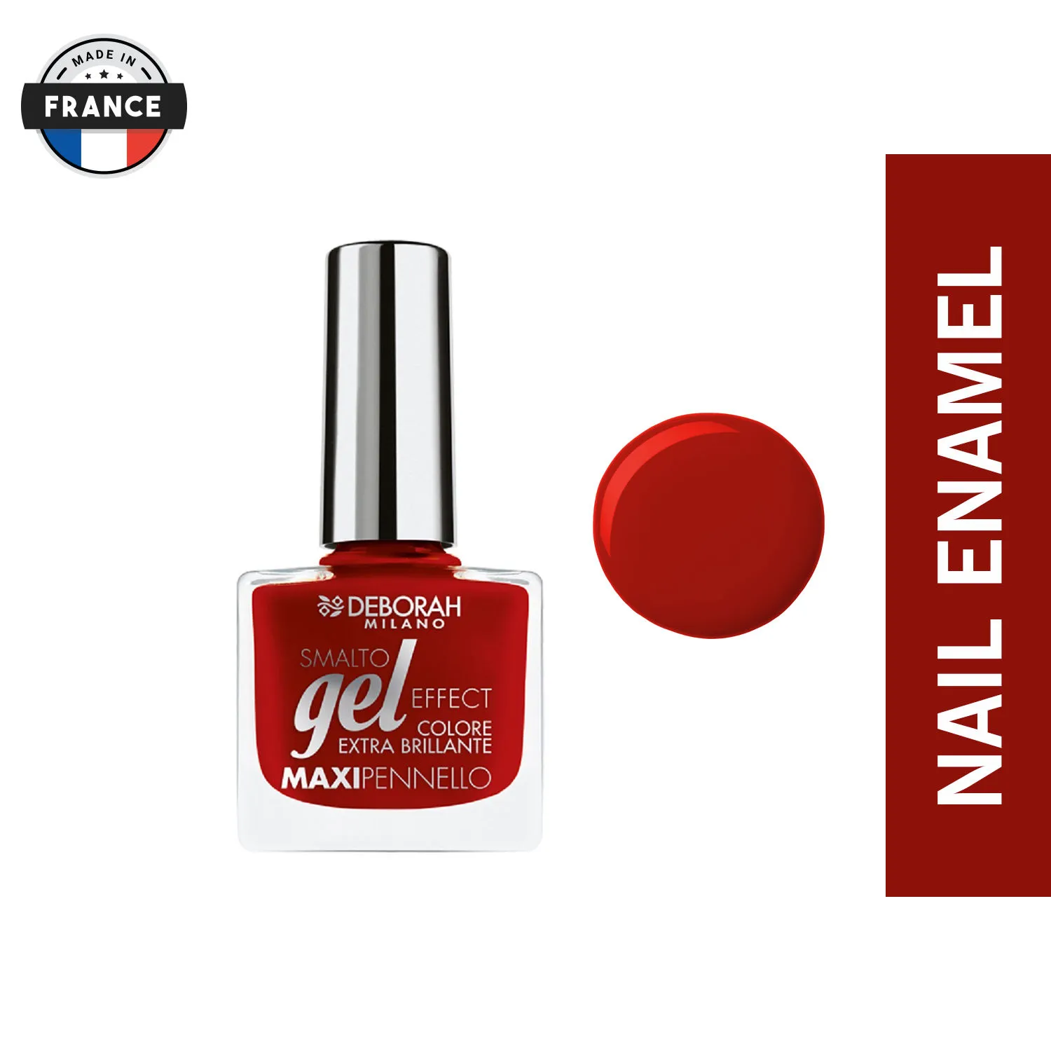 Deborah Gel Effect Nail Enamel - 07 My Red