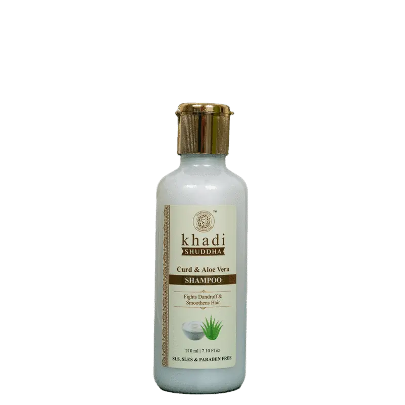 Khadi Shuddha Curd & Aloe Vera Shampoo (210 ml)