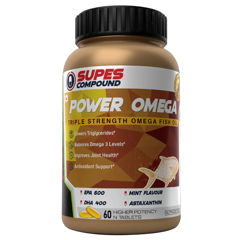 Supes Compound Power Omega 3,  60 tablet(s)