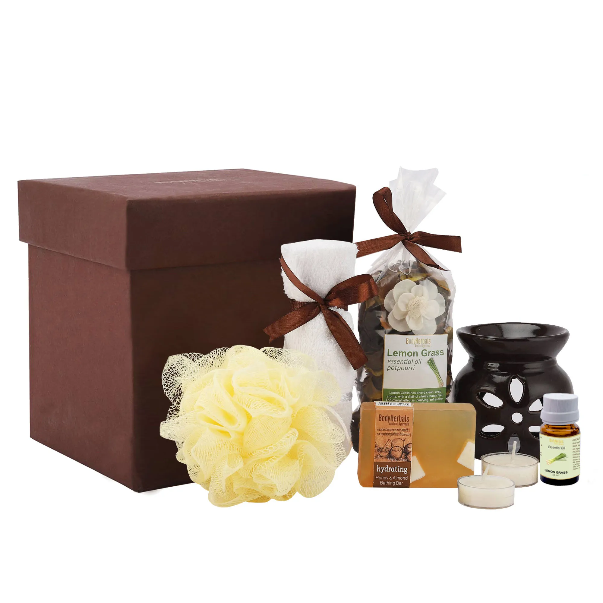 BodyHerbals Honey & Almond Soap Spa Set