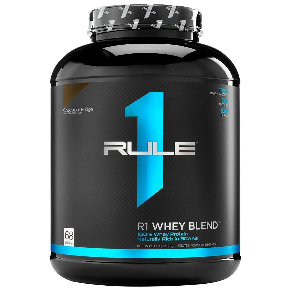 Rule One R1 Whey Blend,  5.1 lb  Chocolate Fudge