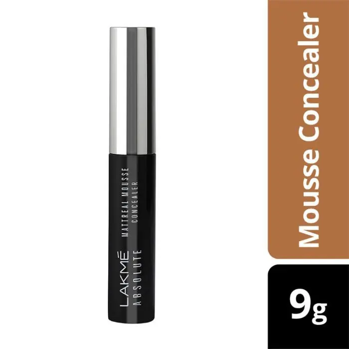 Lakme Absolute Mattreal Mousse Concealer - Walnut 06 (9 g)