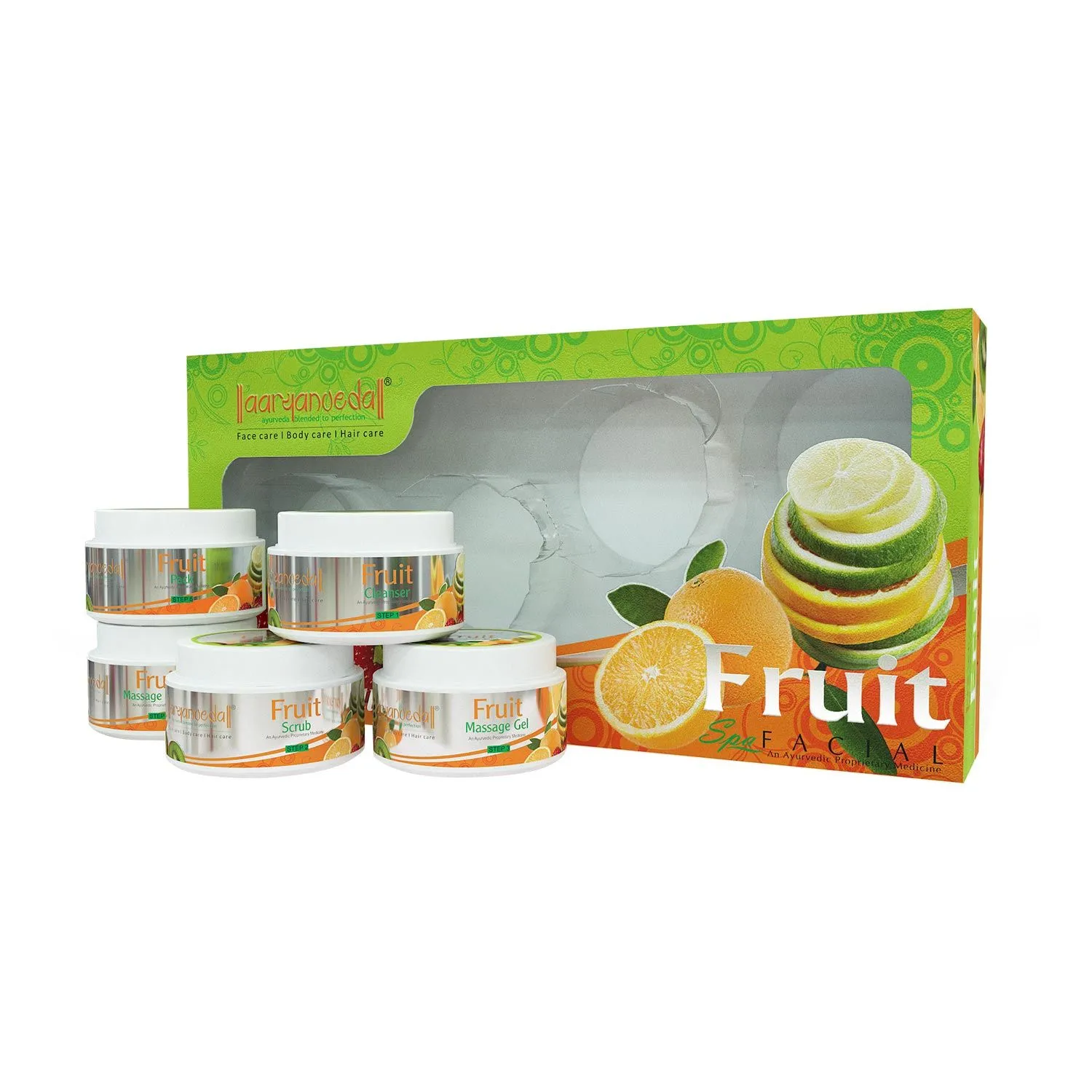 Aryanveda Fruit Facial Kit For Youth Full Look & Glow