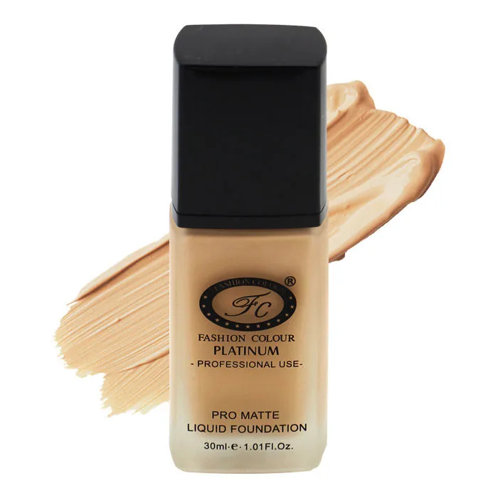 FASHION COLOUR Pro Matte Liquid Foundation - Sand