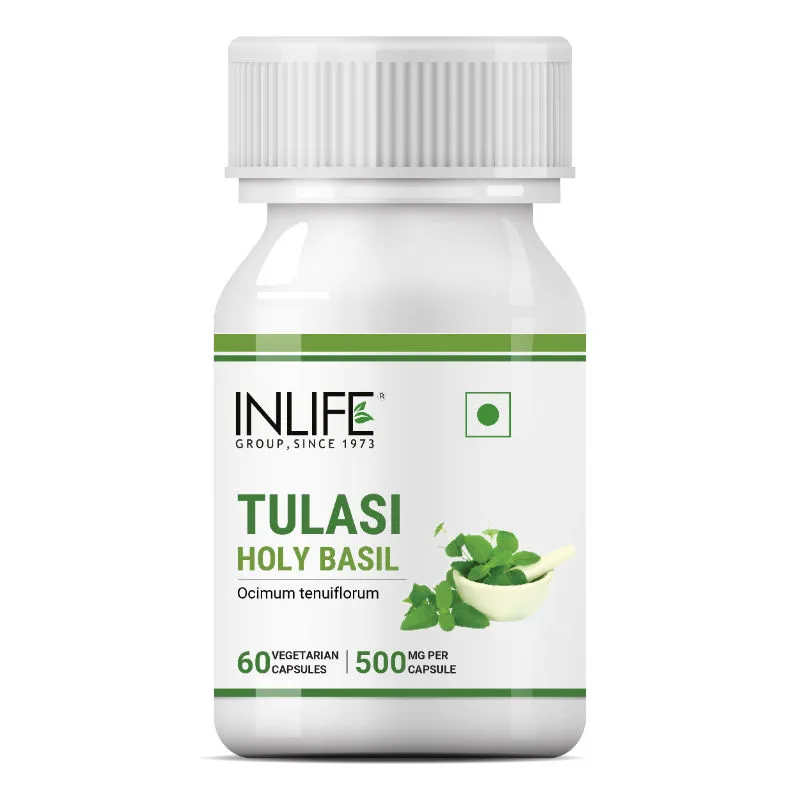 Inlife Tulsi (tulasi) Holy Basil Supplement