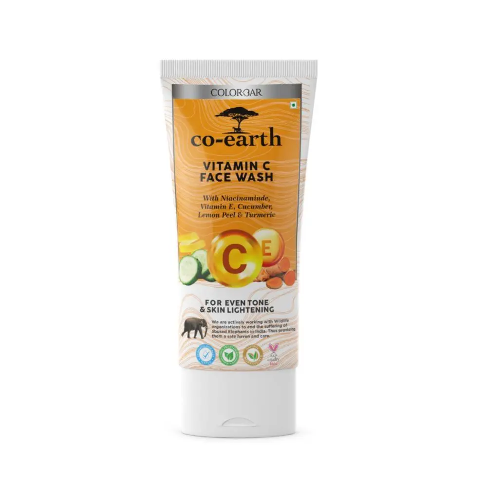 Colorbar Co-earth Vitamin C Face Wash-(100g)