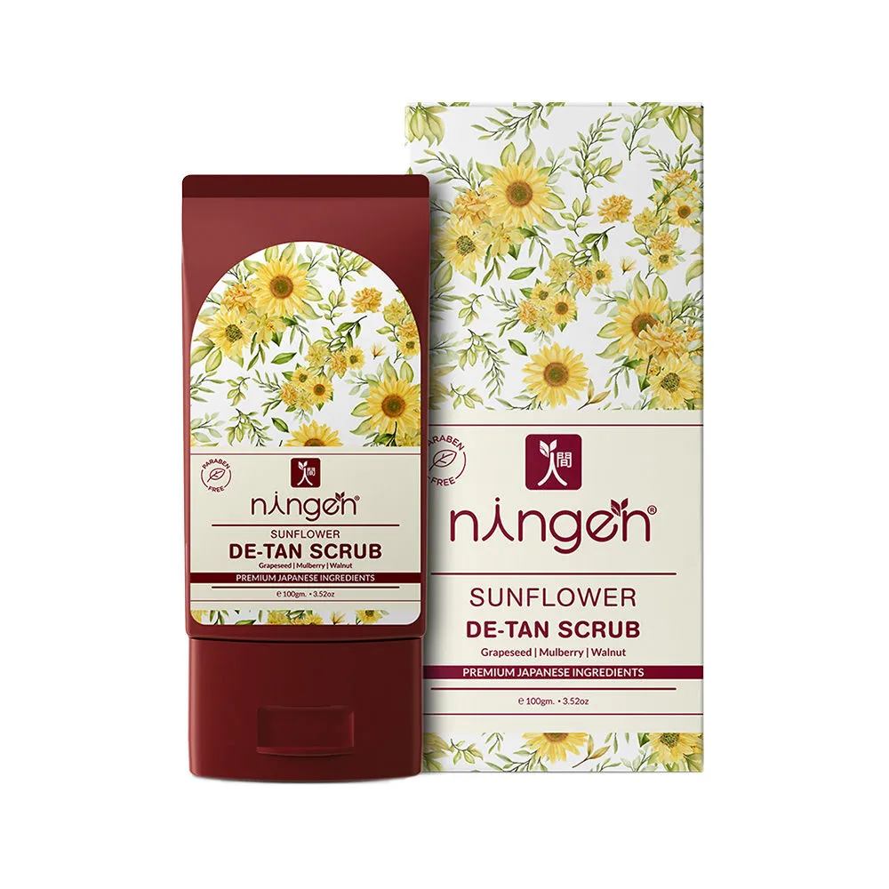 Ningen Sunflower De-Tan Scrub