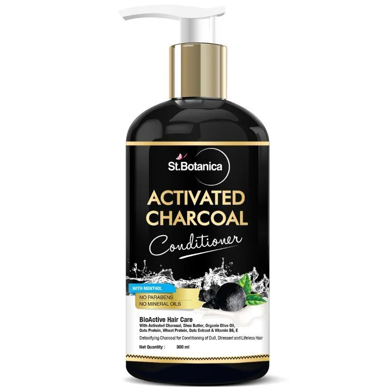 St.Botanica Activated Charcoal Hair Conditioner