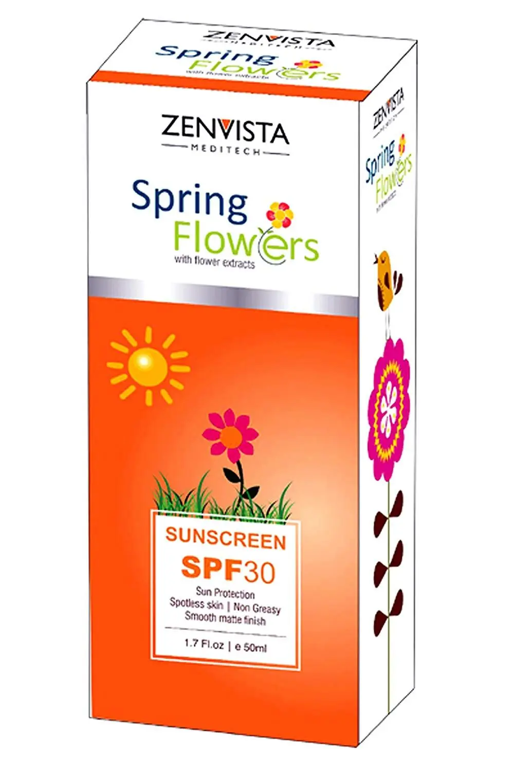 Zenvista Spring Flower Sunscreen (50 ml)