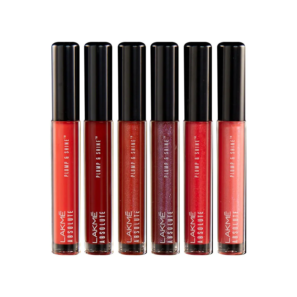 Lakme Absolute Plump And Shine Lip Gloss - Red Shine