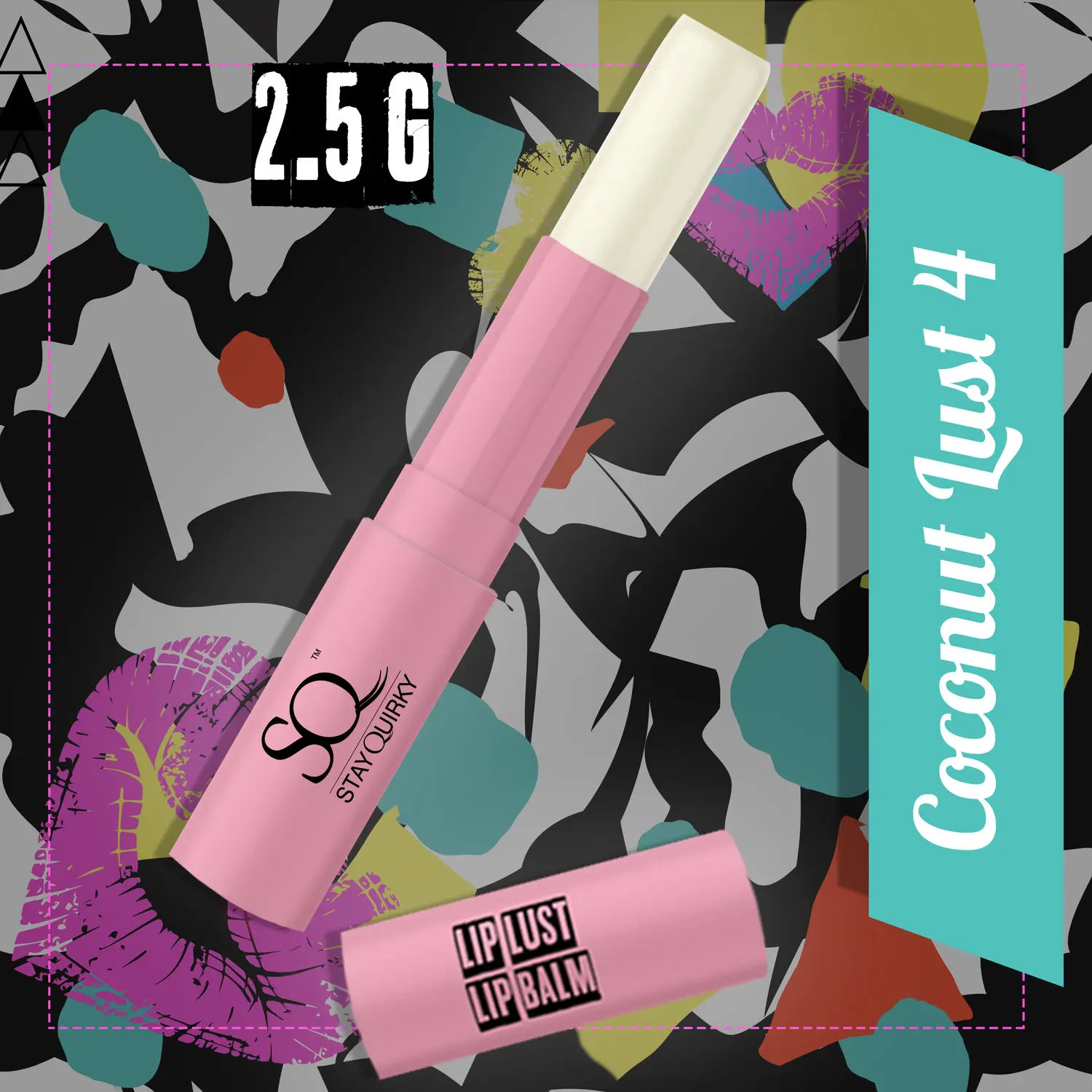 Stay Quirky Lip Lust Lip Balm - Coconut Lust 4 (2.5 g)