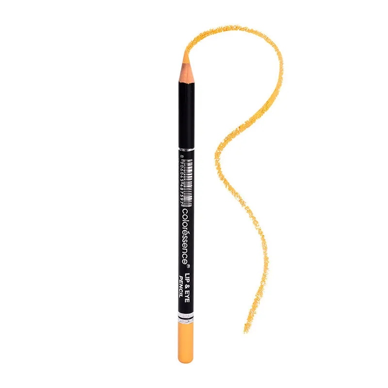 Coloressence Lip and Eye Pencil Long Lasting Waterproof Matte with Free Sharpener - Golden