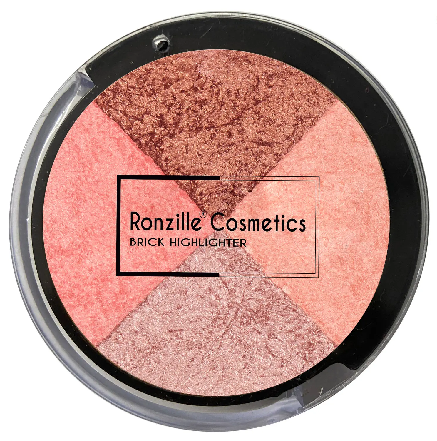 Ronzille Shimmer Baked Blusher and Brick Highlighter - 05
