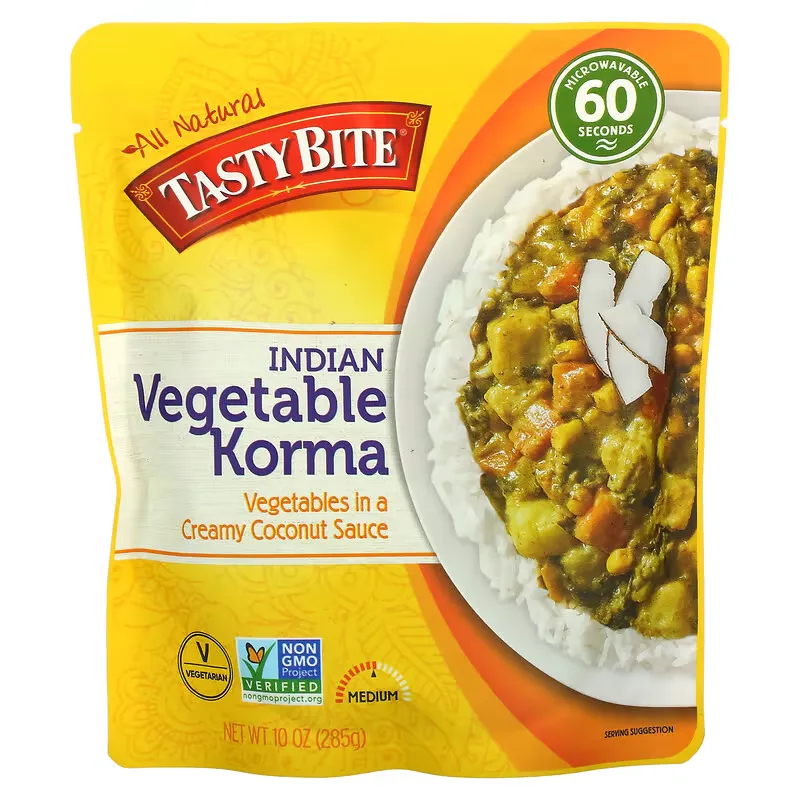 Indian Vegetable Korma, Medium, 10 oz (285 g)