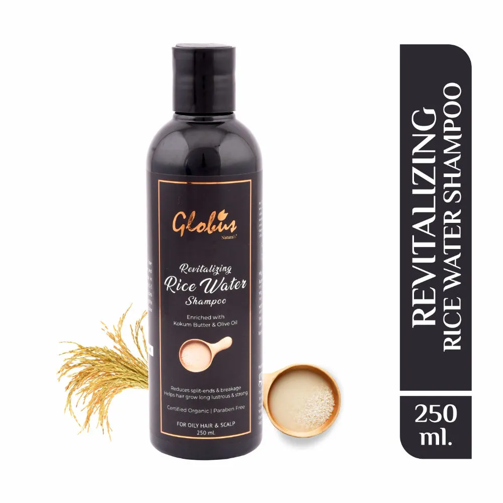 Globus Naturals Revitalizing Rice Water Shampoo