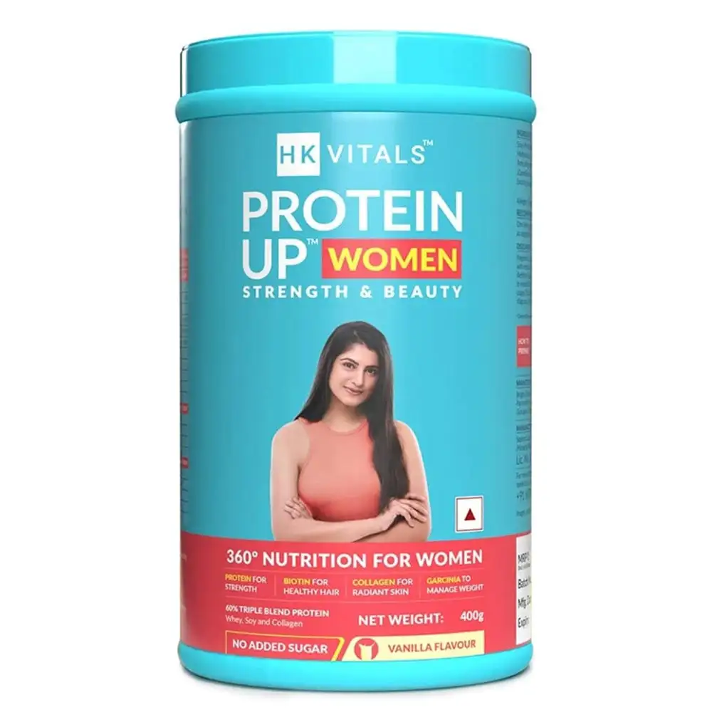 Healt HK Vitals ProteinUp Women Strength & Beauty,  0.88 lb  Vanilla