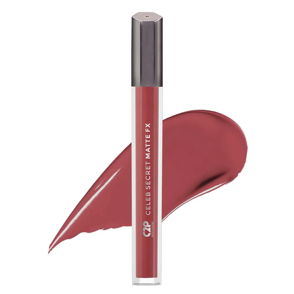 C2P Pro Celeb Secret Matte FX Liquid Lipstick - Tamannah 22 (2 ml)