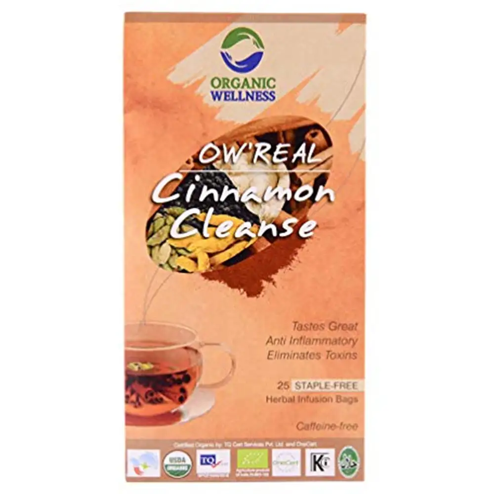 Organic Wellness OW'Real Cinnamon Cleanse,  Unflavoured (With zipper pack)  0.100 kg