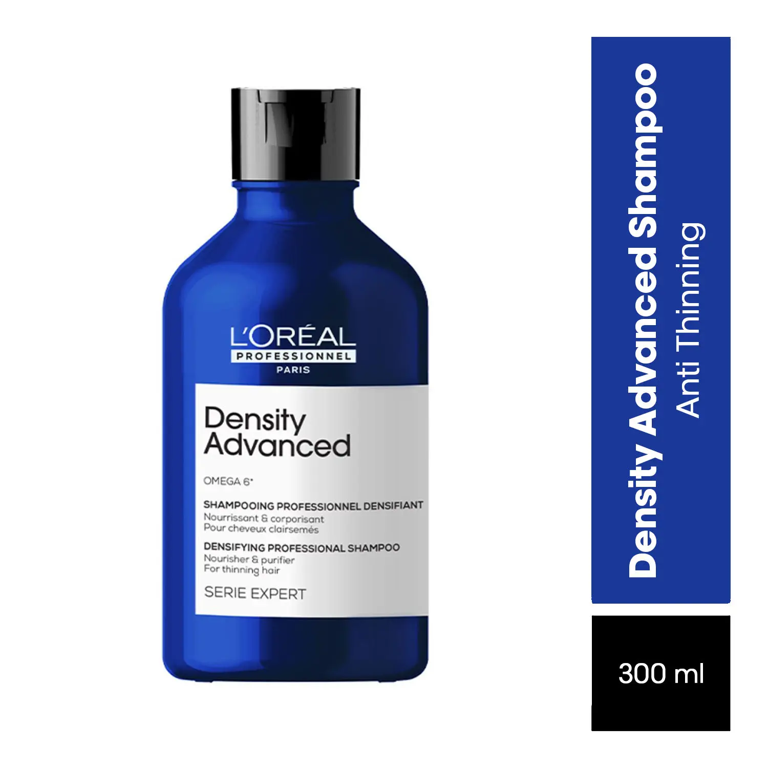 L'Oreal Professionnel Serie Expert Density Advanced Shampoo | For thinning Hair | With Omega-6 complex (300ml)