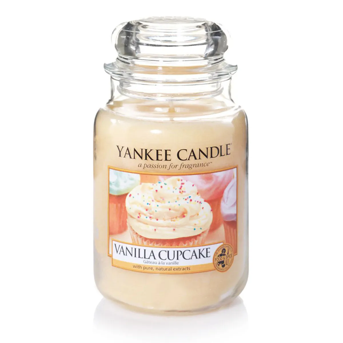 Yankee Candle Classic Large Jar Vanilla Cupcake Scented Candles