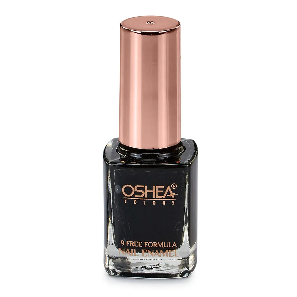 Oshea Herbals Nail Enamel - 30 Black Panther