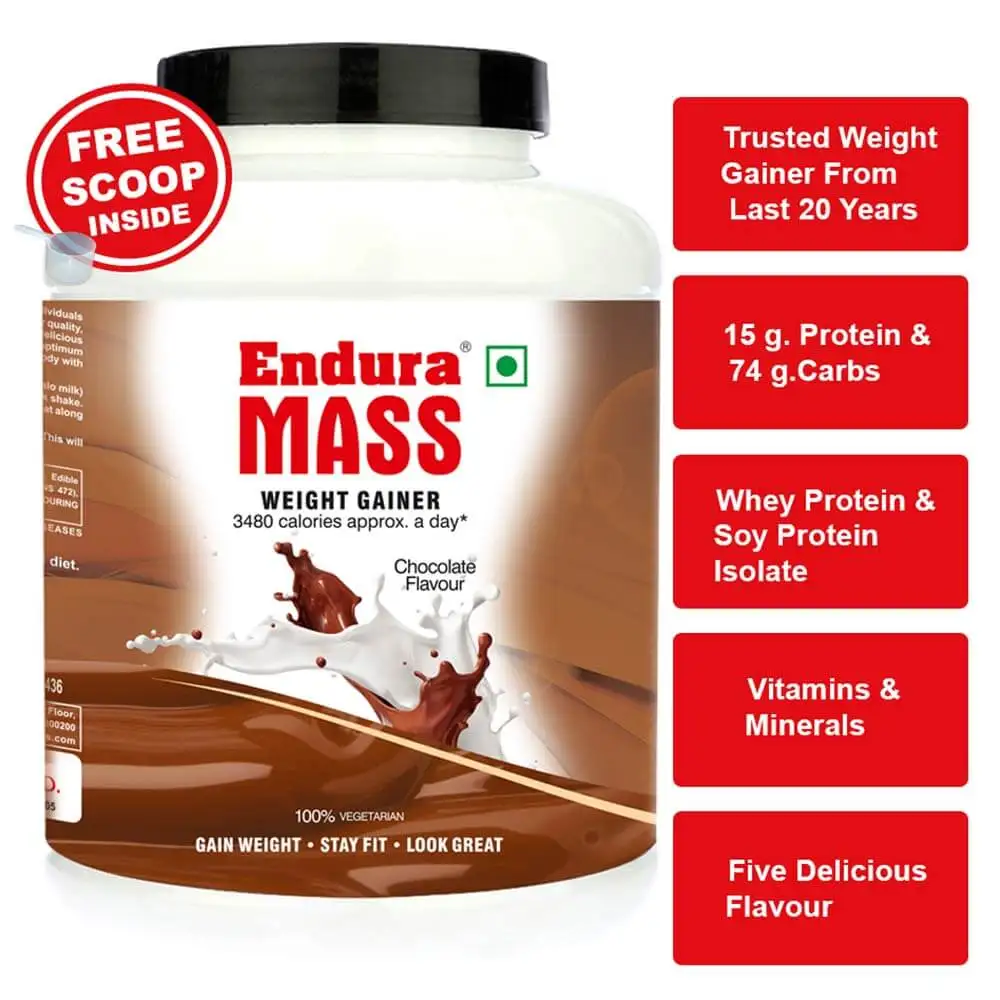 Endura Mass Weight Gainer,  6.6 lb  Chocolate